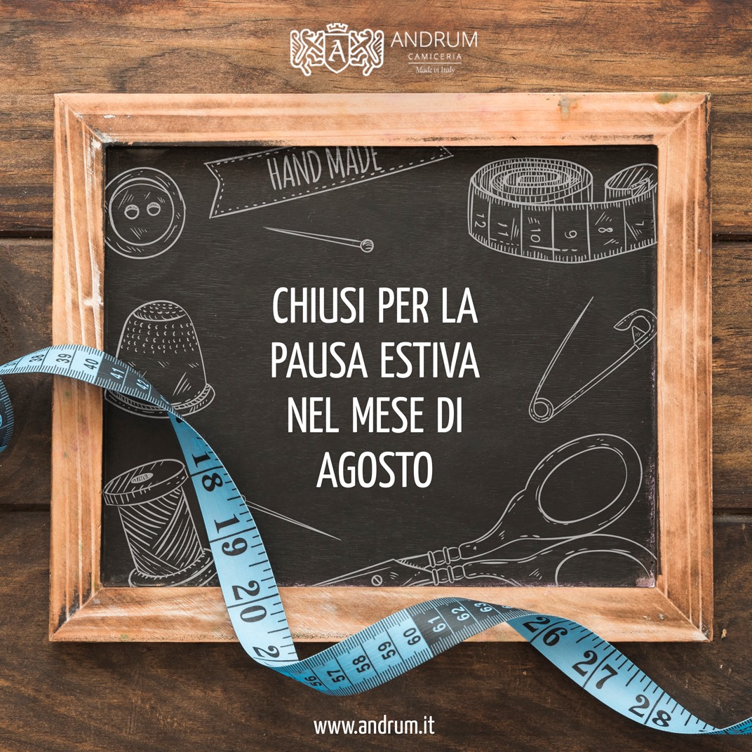 Chiusura per le ferie estive